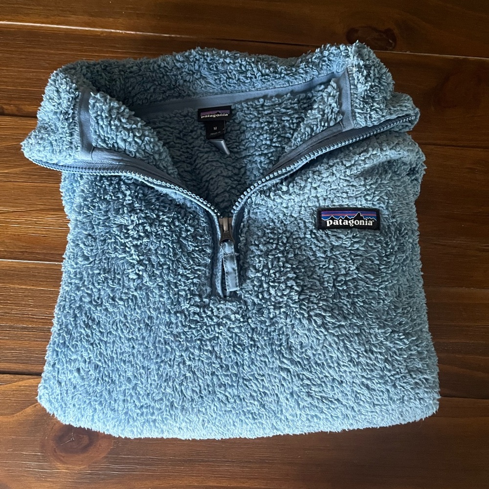Patagonia Blue Fleece Pullover